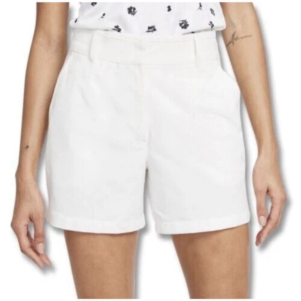 NEW Nike Dri-FIT Victory Golf Shorts Women's Size Med 5" Inseam White DA3209-100